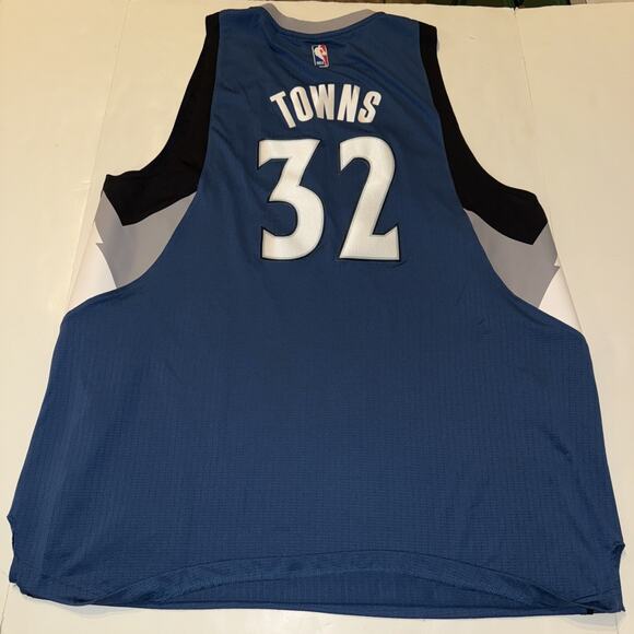 Minnesota Timberwolves KARL-ANTHONY TOWNS Jersey Men Sz 2XL Basketball Length +2 - Picture 10 of 11